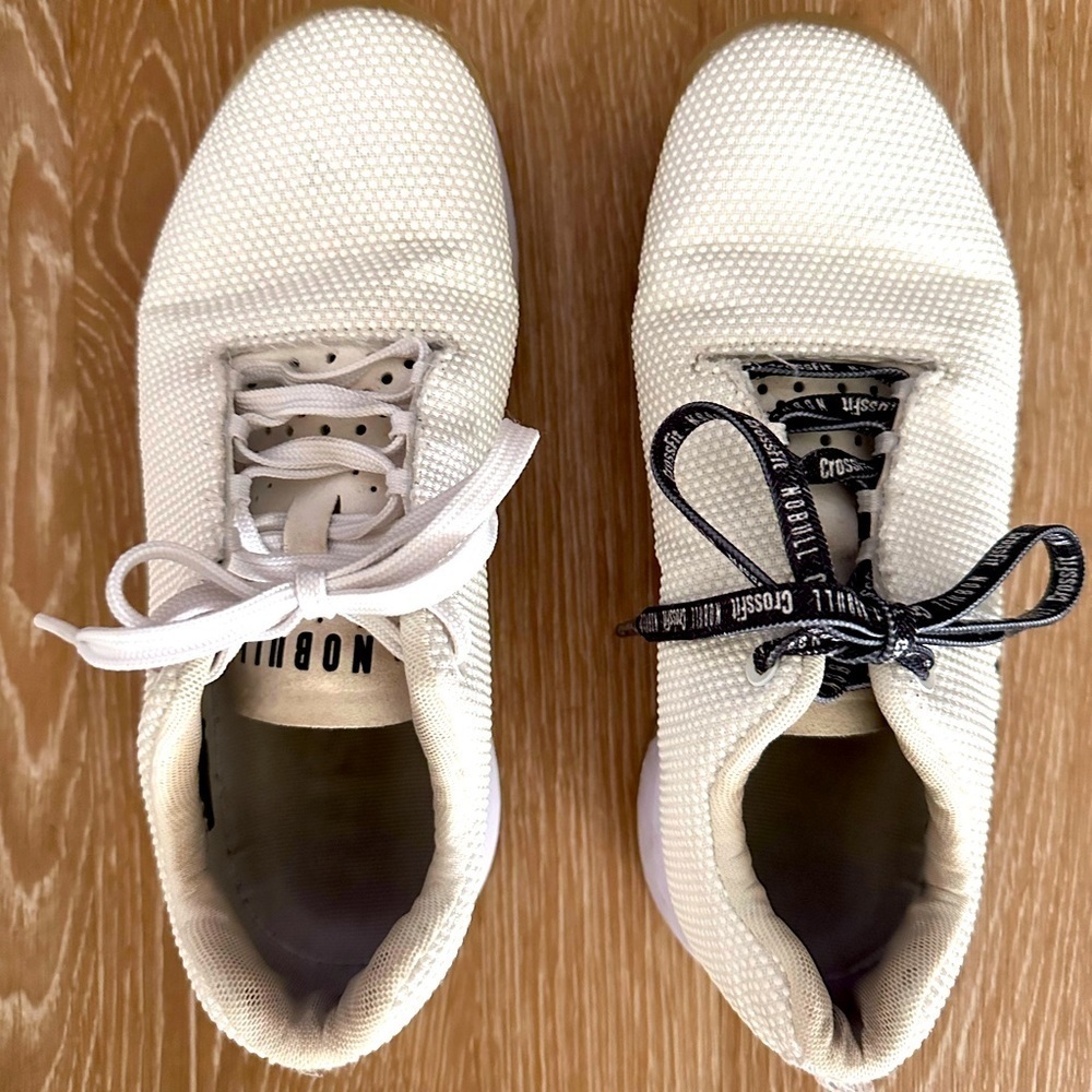 No Bull Cross Fit Training Shoes workout Unisex, White size 8W 6.5M